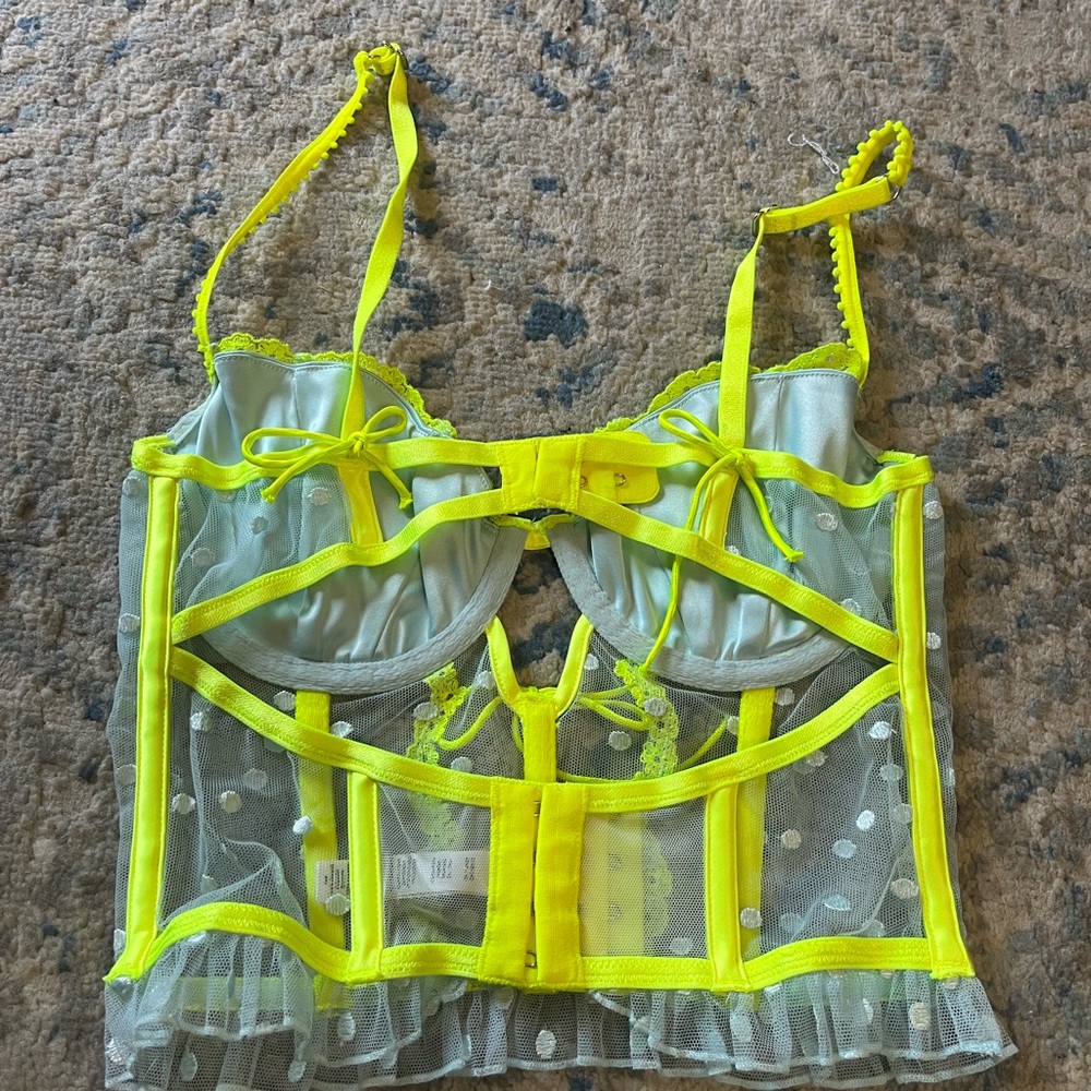 For love & lemons neon Dottie bustier small - Picture 4 of 7